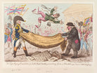'The high-flying-candidate, (i.e. little Paul-goose,) mounting from a blanket' NPG D12882