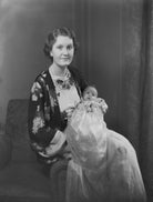 Gwendolen Jane (née Armstrong-Jones), Lady Buckley with her daughter Jane NPG x152244