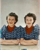 Celia and Mamaine Paget (Celia Goodman (née Paget); Mamaine Koestler (née Paget)) NPG x220576