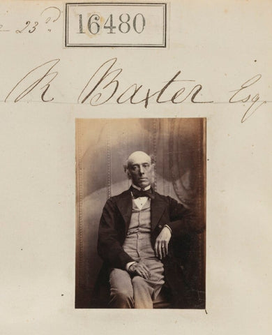 Mr R. Baxter NPG Ax64392