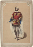 Giovanni Matteo de Candia (Mario) as Gennaro in Lucrezia Borgia NPG D42716