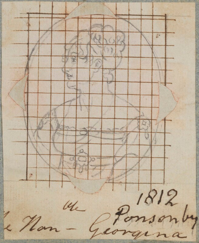 Hon. georgiana ponsonby (née fitzroy) npg d17689