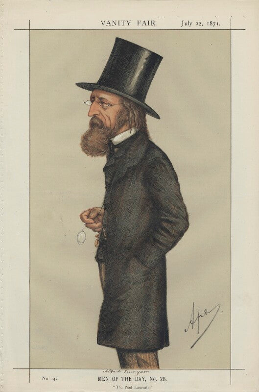 Alfred, lord tennyson ('men of the day, no. 28.') npg d43493