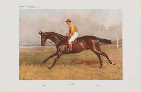 'Famous Racehorses. No. 11. "Flying Fox."' (Unknown jockey) NPG D45526