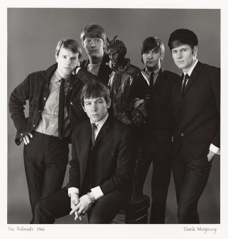 The animals (john steel; chas chandler; eric victor burdon; dave rowberry; hilton valentine) npg x47355