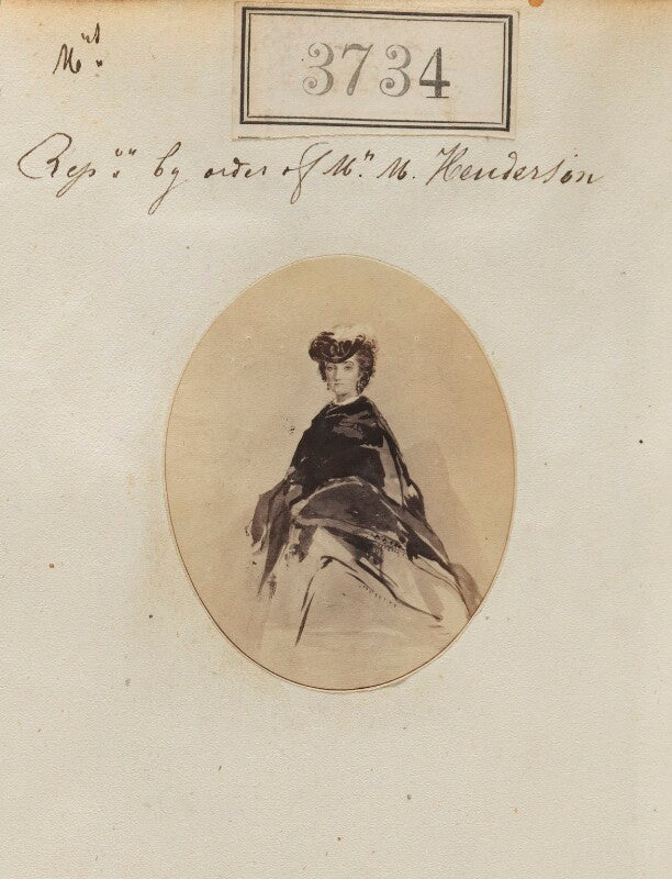 Mrs henderson ('reproduction by order of mr m. henderson') npg ax53130