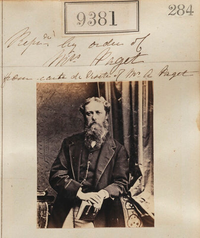 Mr A. Paget ('Reproduction by order of Mrs Paget from carte de visite of Mr A Paget') NPG Ax59187