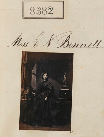 Miss E.N. Bennett NPG Ax58201