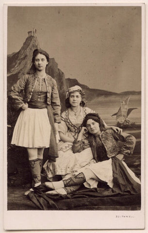 Miss Betts, Miss Lind and Miss Seymour in 'Beautiful Haidee' NPG x138803