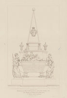 Monument to John Cecil, 5th Earl of Exeter and Anne Cecil (née Cavendish), Countess of Exeter NPG D36621