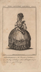 Priscilla Kemble (née Hopkins) when Miss Hopkins; as Aura in Johnson's 'Country Lasses' NPG D8661
