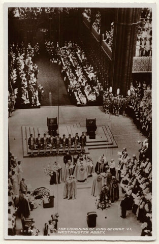 'The Coronation of King George VI, Westminster Abbey' NPG x193008