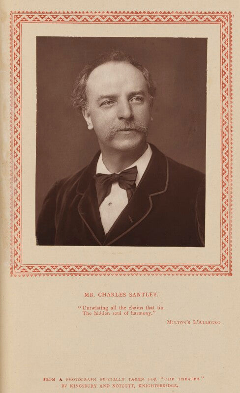 Sir charles santley npg ax9322