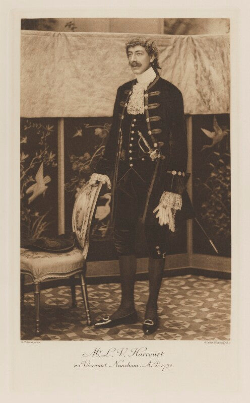 Lewis harcourt, 1st viscount harcourt as viscount nuneham, a.d. 1750 npg ax41214