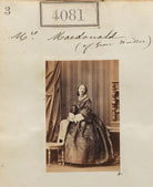 Mrs Macdonald NPG Ax54096