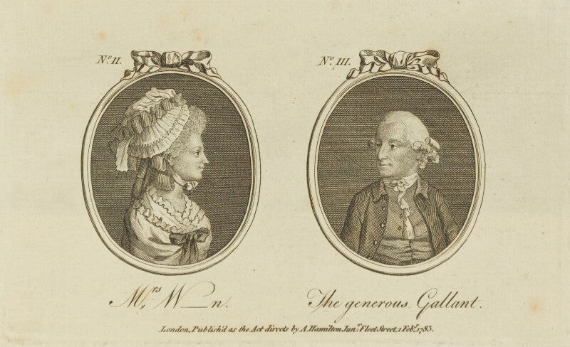 'Mrs W-n and the generous gallant' (John Montagu, 5th Earl of Sandwich) NPG D15658