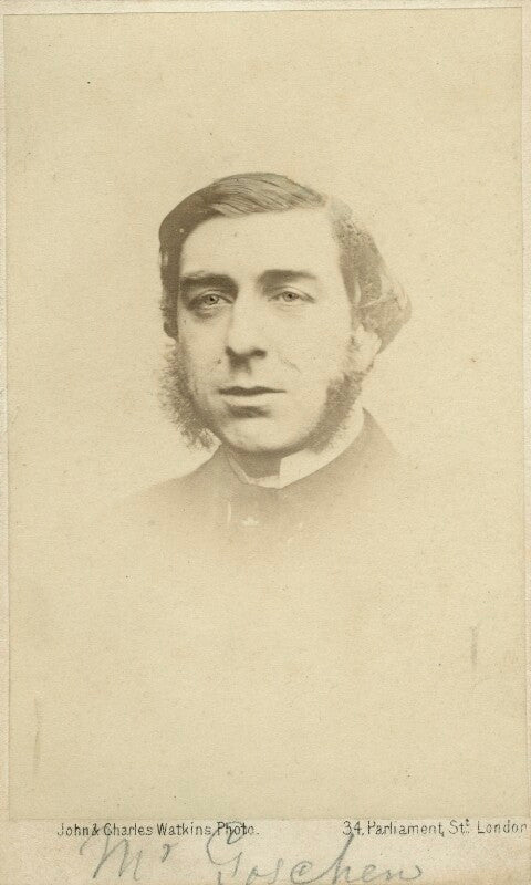 George joachim goschen, 1st viscount goschen npg ax8545