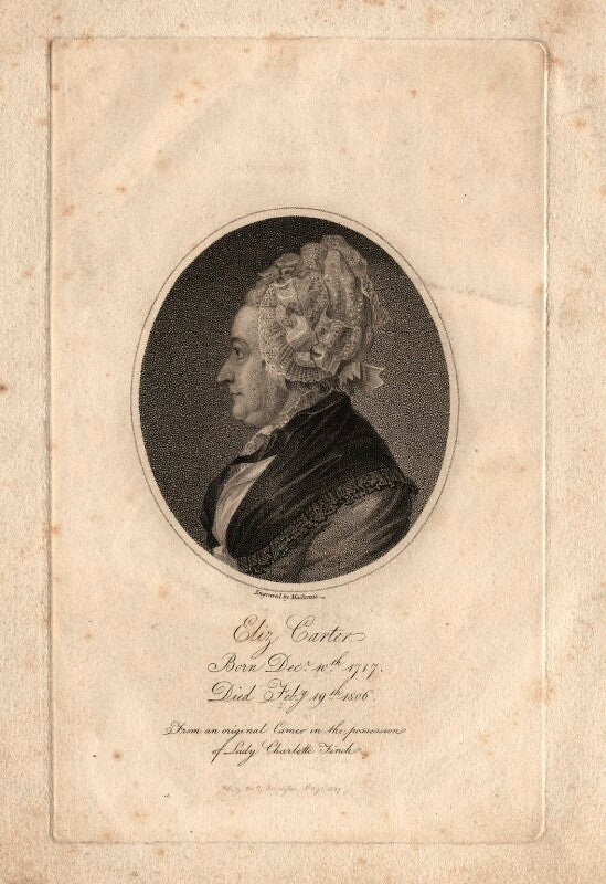 Elizabeth carter npg d13793