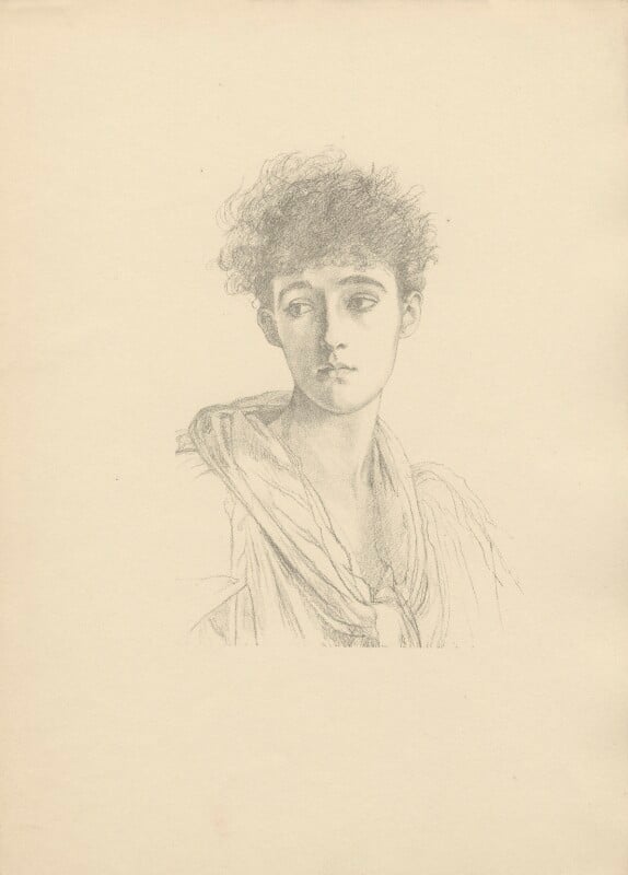 Emmeline mary elizabeth ('nina') cust (née welby gregory) npg d23401