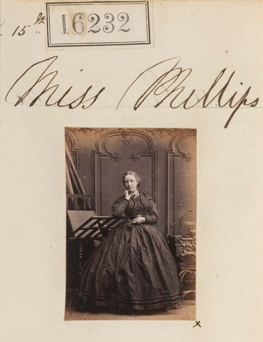 Miss Phillips NPG Ax64151