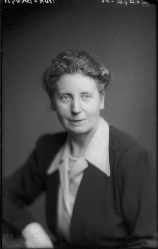 Florence gertrude horsbrugh, baroness horsbrugh npg x96754