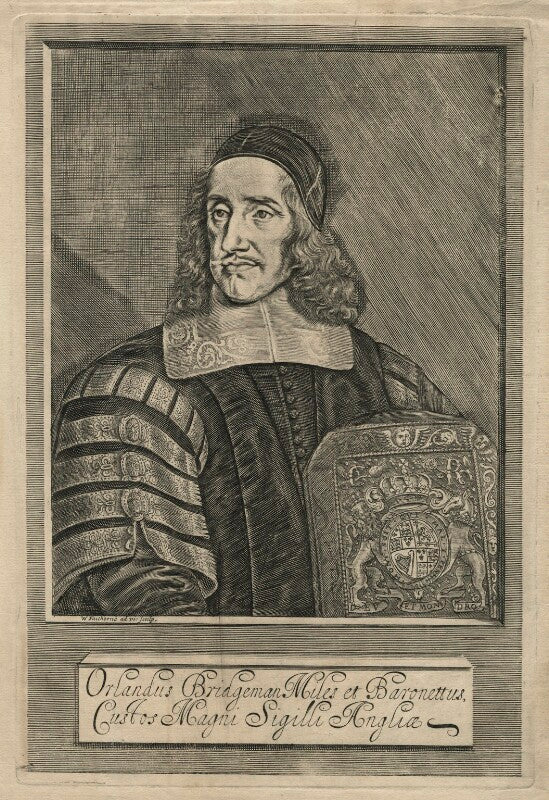 Sir orlando bridgeman, 1st bt npg d21296