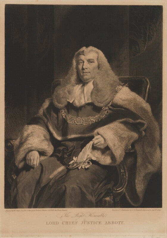 Charles abbott, 1st baron tenterden npg d40527