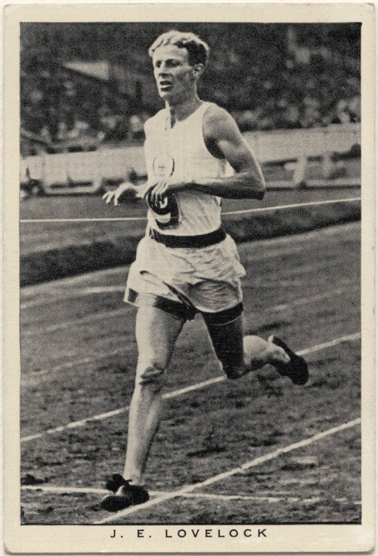 John edward ('jack') lovelock npg d49195