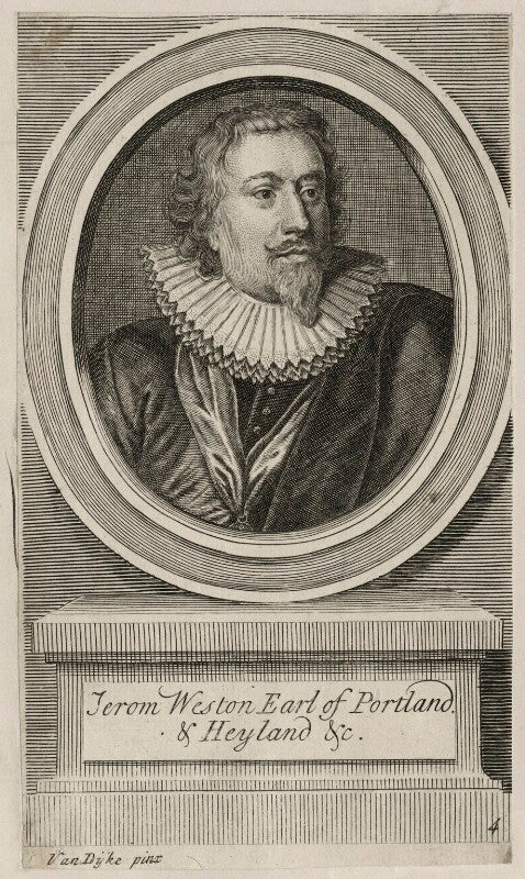 Richard weston, 1st earl of portland npg d26588