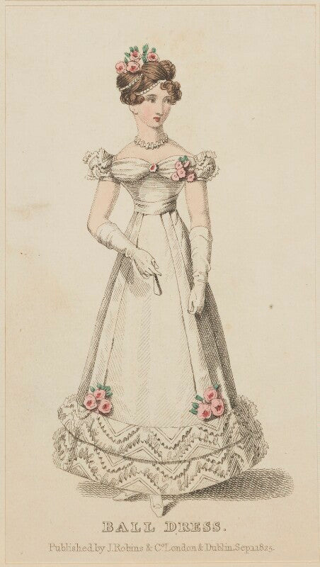 'ball dress', september 1825 npg d47569