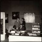 Ida Kar; Henry Moore and two unknown sitters NPG x134701