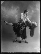 Gina Cormani and an unknown woman NPG x103170