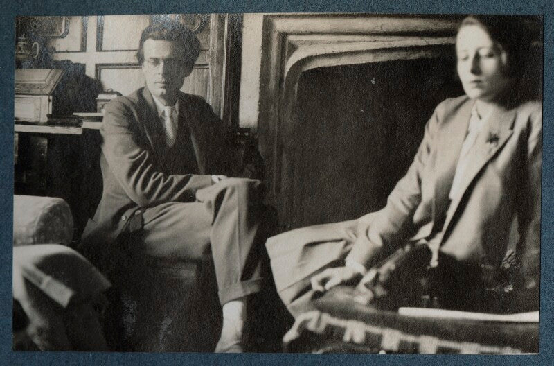 Aldous huxley; maria huxley (née nys) npg ax142790