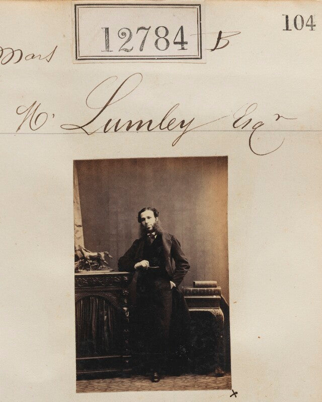 Mr lumley or mr m. lumley npg ax62427