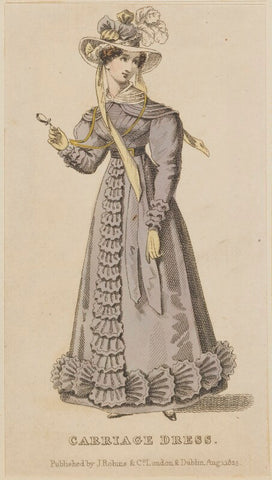 'Carriage Dress', August 1825 NPG D47559