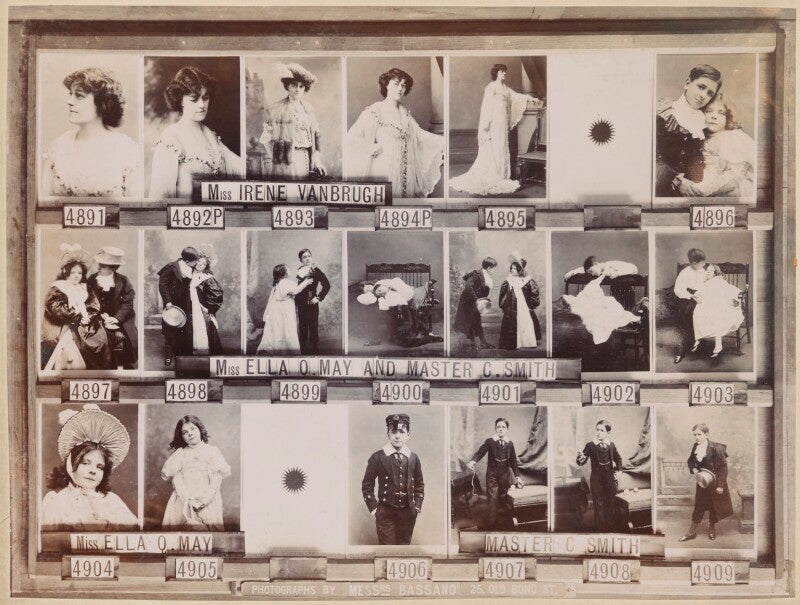 Irene vanbrugh; ela q. may; master c. smith npg ax136820