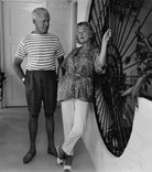 Sir Roderick Napoleon Brinckman, 5th Bt; Rosemary Marguerite (née Hope-Vere, later Drury-Lowe), Lady Brinckman NPG x195640