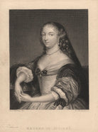 Marie, Marquise de Sévigné (née de Rabutin-Chantal) NPG D4065