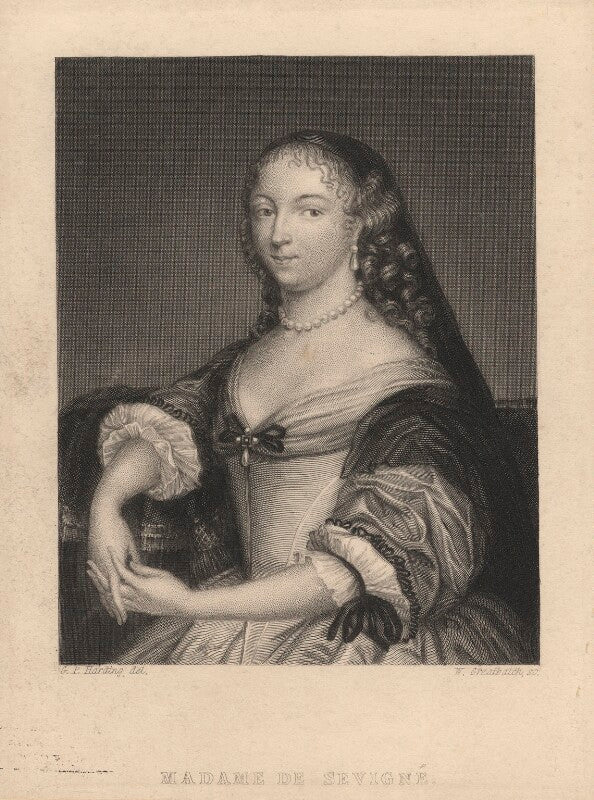 Marie, marquise de sévigné (née de rabutin chantal) npg d4065