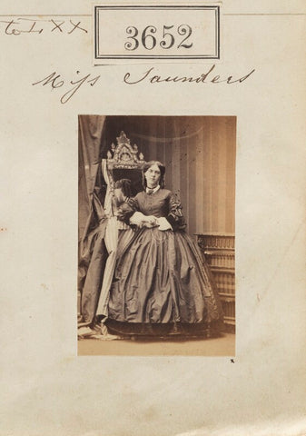 Miss Saunders NPG Ax53048