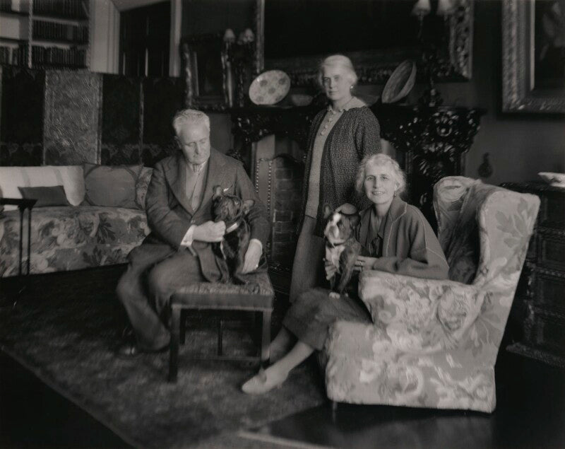 Sybil marguerite miles (née de hochepied larpent); philip napier miles npg x48739