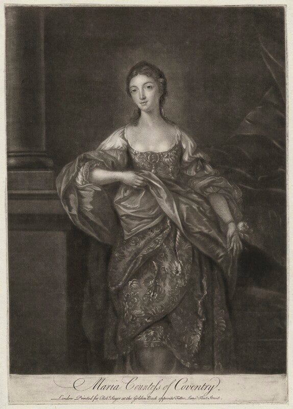 Maria (née gunning), countess of coventry npg d34179