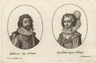 Frederick V, King of Bohemia and Elector Palatine and Princess Elizabeth, Queen of Bohemia and Electress Palatine NPG D26454