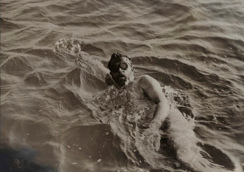 Thomas William Burgess swimming the Channel NPG x134961