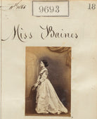 Miss Baines NPG Ax59424
