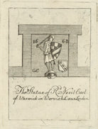 The Statue of Richard Neville Earl of Warwick in Warwick Lane, London NPG D23931