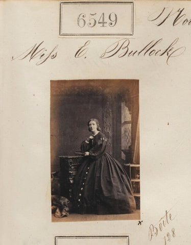 Miss E. Bullock NPG Ax56482