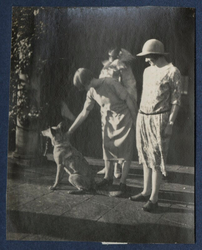 Perdita rose mary jolliffe (née asquith), lady hylton; lady ottoline morrell; lady helen frances asquith npg ax141807