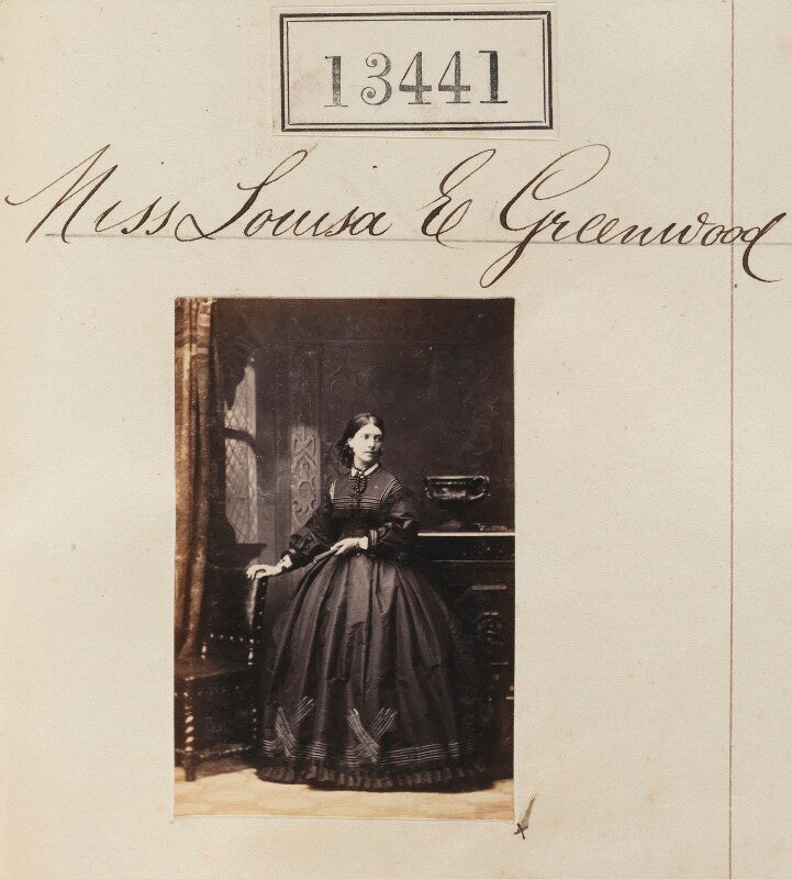 Miss louisa e. greenwood npg ax63074