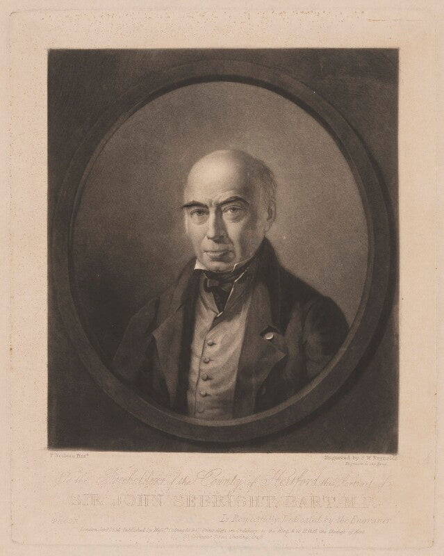 Sir john saunders sebright, 7th bt npg d13711